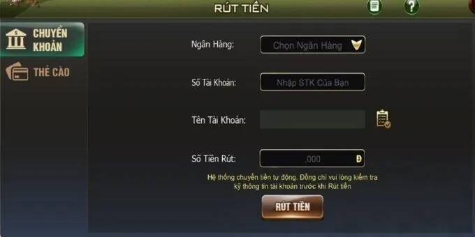 Các Lỗi Thường Gặp Khi Rút Tiền B52 Club và Cách Khắc Phục